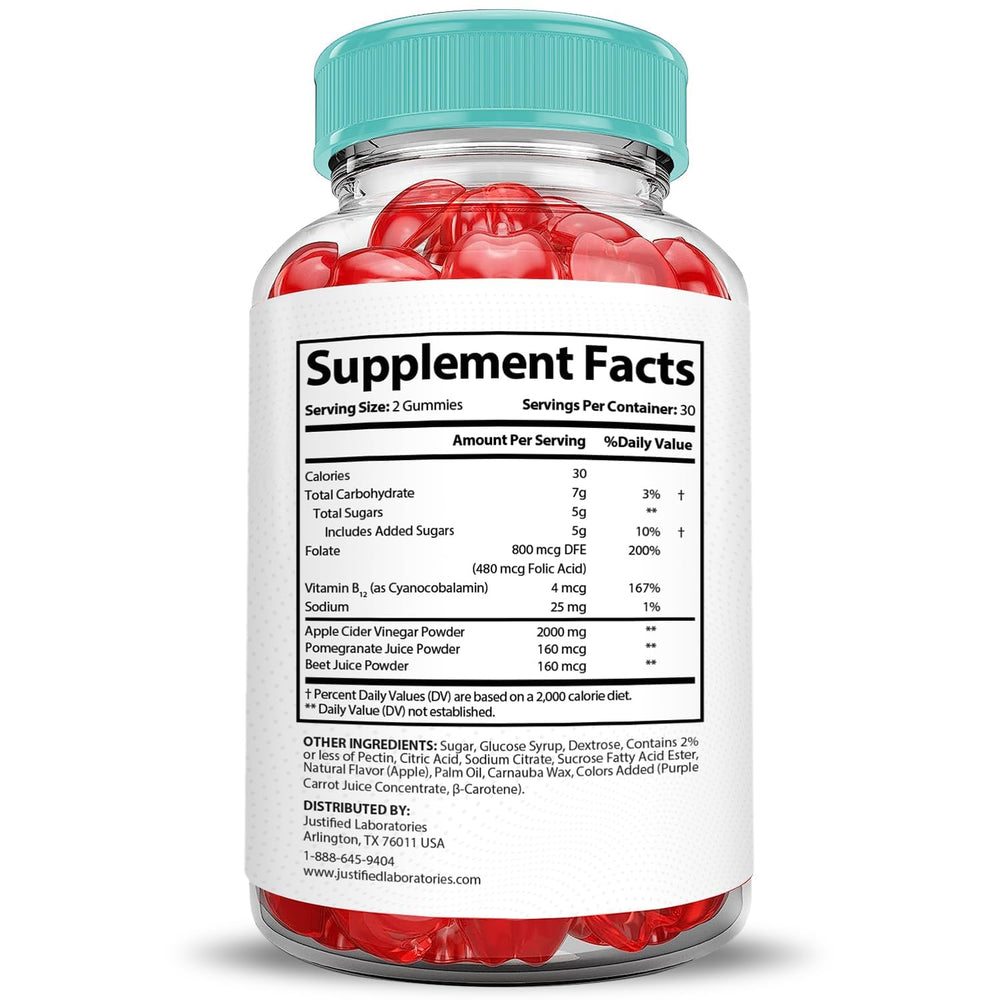 Ketosophy ACV gummies with beet root ingredients highlight vibrant flavor and nutrients.