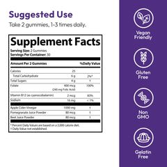 Justified Laboratories Ultra Quick Keto ACV gummies packaging and box design