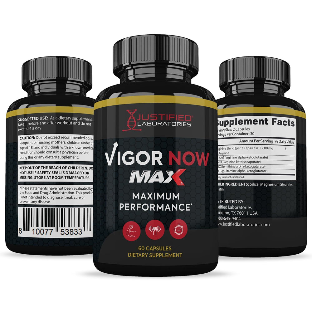 Justified Laboratories packaging promotes consistent health routines.