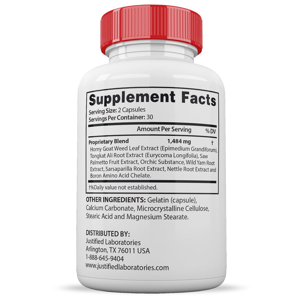 Justified Laboratories Vital Grow XL packaging communicates quality and GMP-tested assurance.