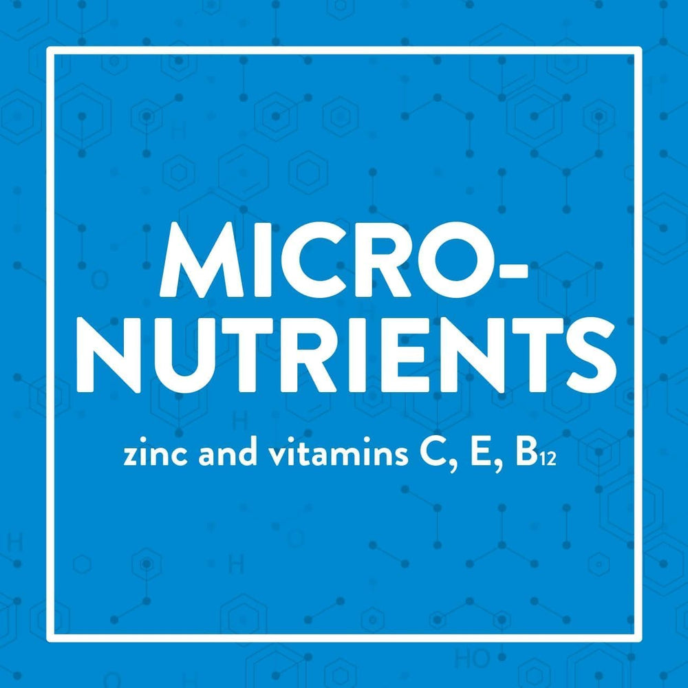 Close-up of Juven ingredients highlighting collagen peptides and amino acids