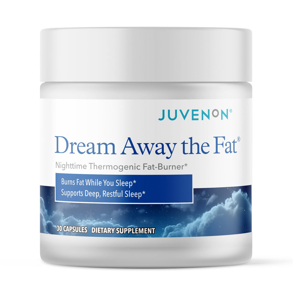 Juvenon Dream Away The Fat bottle for nighttime metabolism support