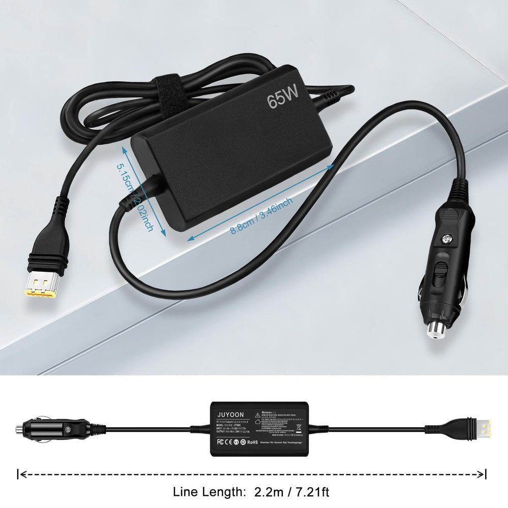 JUYOON AirMini 24V charger enables portable CPAP use on trips.