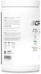 JYM Greens features spirulina-rich greens for a vibrant energy boost.