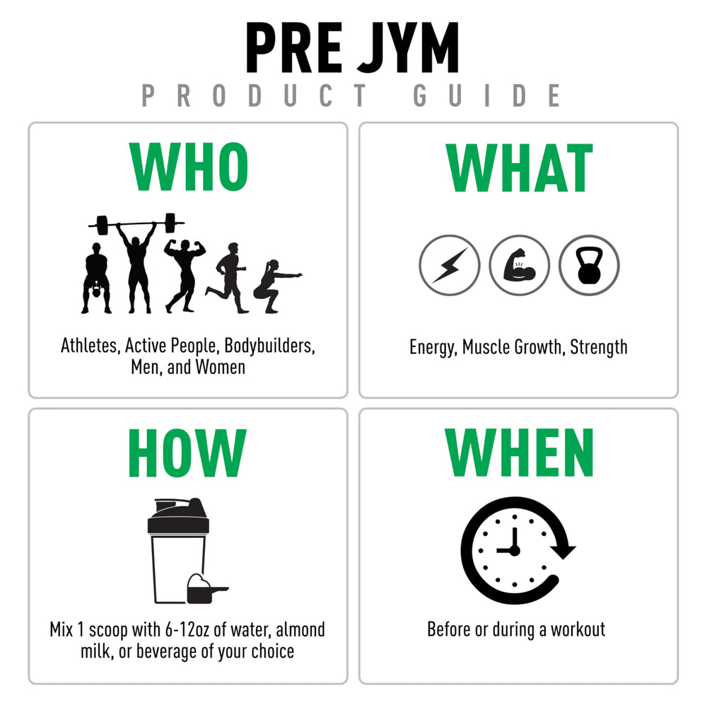 Front label on JYM Pre JYM Rainbow Sherbet bottle communicates quality