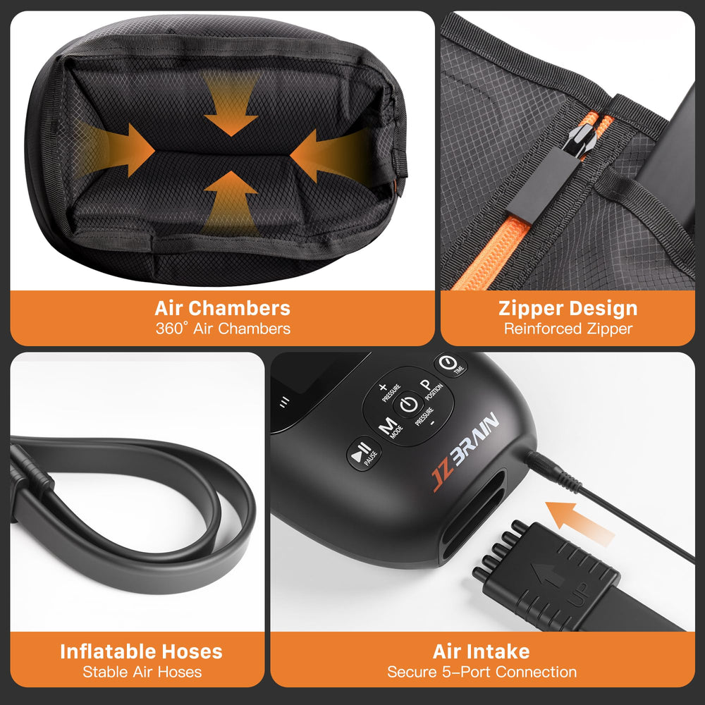 JZBRAIN battery indicator demonstrates ready-charge status for seamless sessions