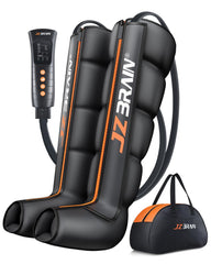 JZBRAIN sequential air compression boot on leg for targeted circulation support.
