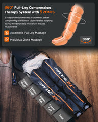 JZBRAIN display of six intensity levels enables tailored recovery.