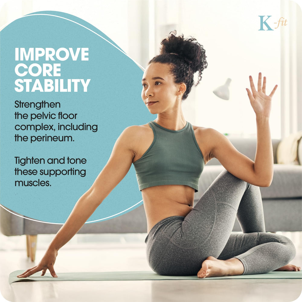 K-Fit shower-friendly design works with water-based lubricants for convenience.
