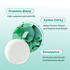 K-NUTRA Dentifresh Mint sugar-free with xylitol promotes breath freshness