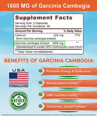 K4 Keto Garcinia Cambogia label close-up shows purity and HCA content.