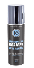 K5 Neuropathy Relief Cream bottle shown for easy daily application