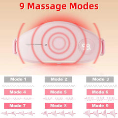 KaffyLynn nine massage modes provide relaxation with heat