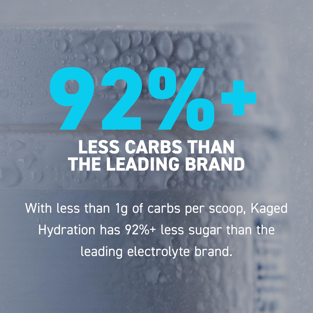 Kaged Daily Hydration sugar-free formula clearly labeled for clean fueling.