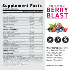 Kaged Berry Blast mixed in a glass for ready-to-drink energy