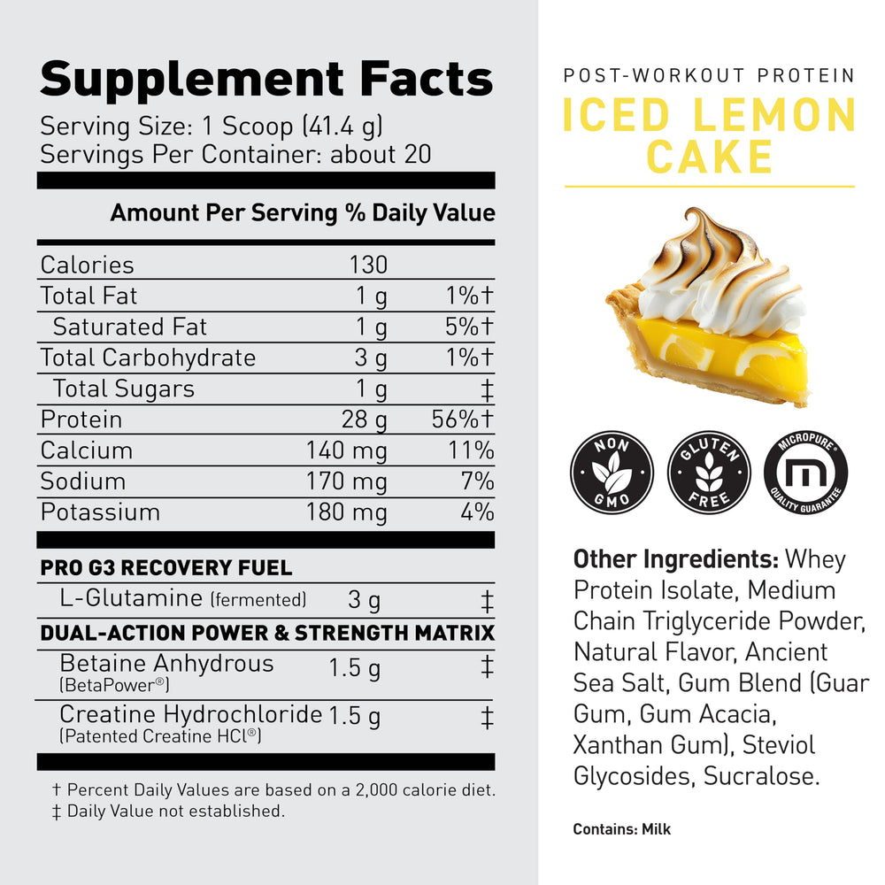Scoop of Kaged protein beside shaker for convenient post-training mix