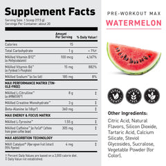 Creatine monohydrate visual from Kaged Pre Workout MAX container