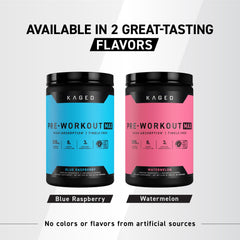 Kaged MAX natural flavor with no artificial colors for clean pre-workout taste