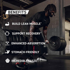 Kaged Protein Powder Elite ingredient label highlights gluten-free and non-GMO formula.