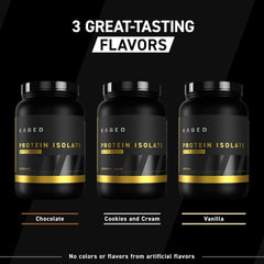 Kaged Protein Powder Elite pre-workout shake in bottle for convenient fueling.