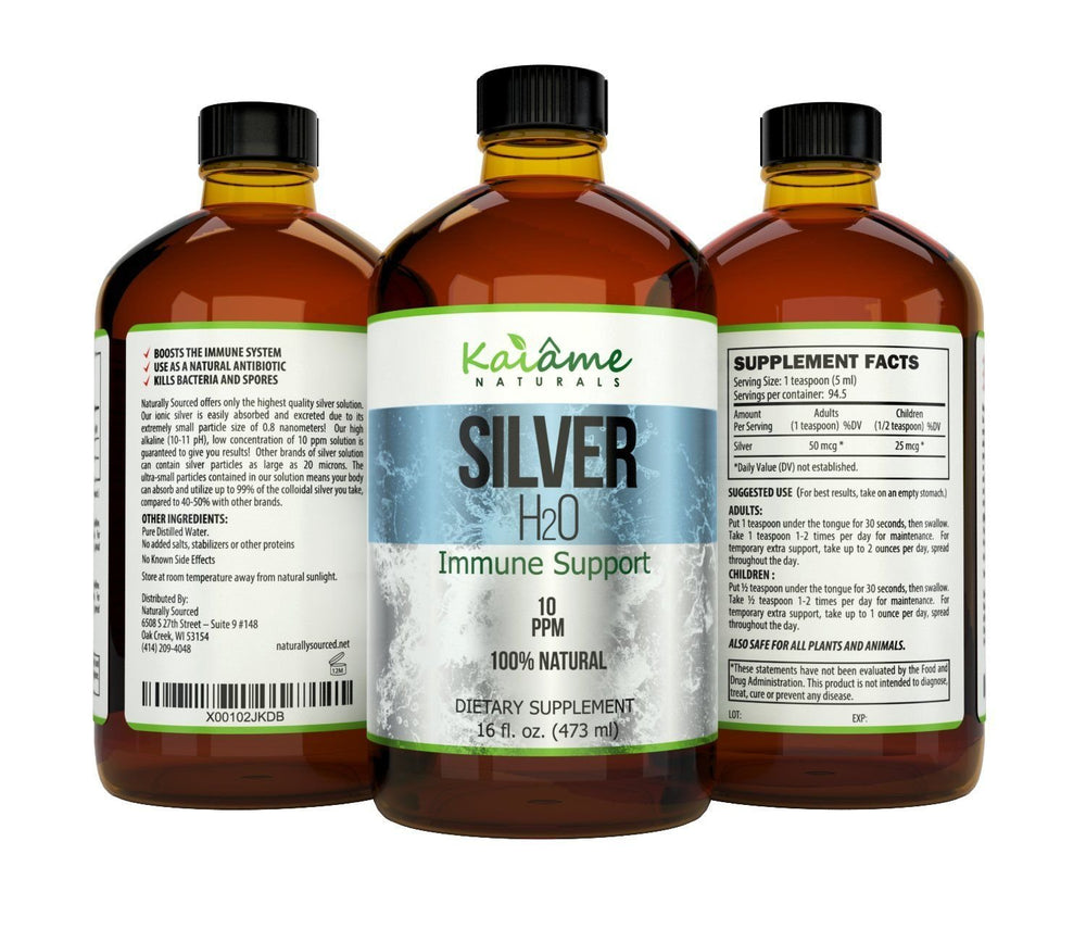 Kaiame Naturals colloidal silver for pets with safe routine care.