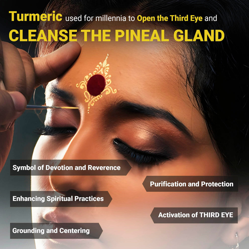 Kailash Herbals third-eye concept art with container signals inner awareness.