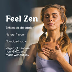 KAL Calming Magnesium ActivMix technology icon suggests fast dissolving and absorption.