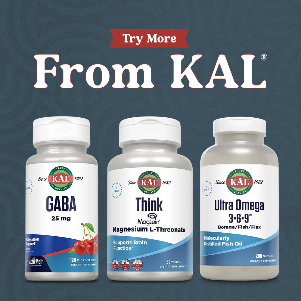 KAL Think Magnesium L-Threonate eco-packaging emphasizes sustainability