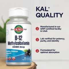 KAL lozenges dissolving in mouth for fast absorption