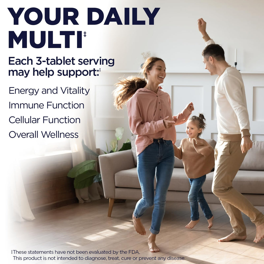 KAL Enhanced Energy Multivitamin ingredients highlight whole-food cofactors.