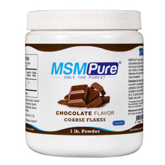 KALA HEALTH MSMPure chocolate MSM powder flakes dissolving smoothly for daily joint support