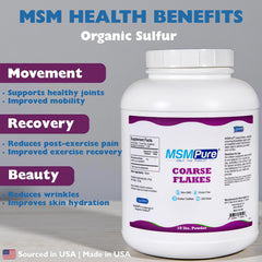Kala Health MSMPure packaging back highlighting safety and dietary certifications