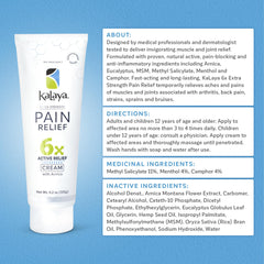 Kalaya Pain Relief non-greasy formula for adults and older children