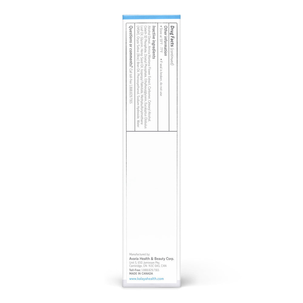 Kalaya Pain Relief promotes calming post-activity recovery