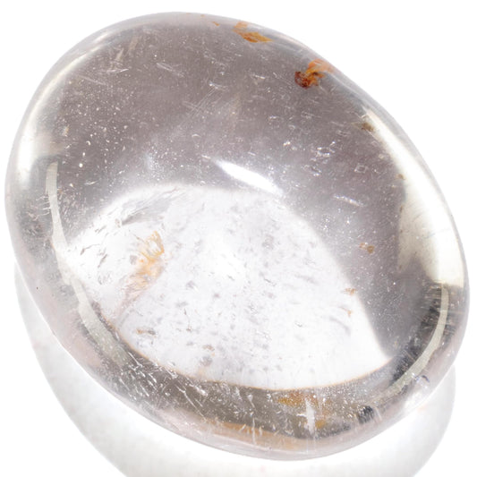 Kalifano quartz palm stone close-up showing calming energy for focused days