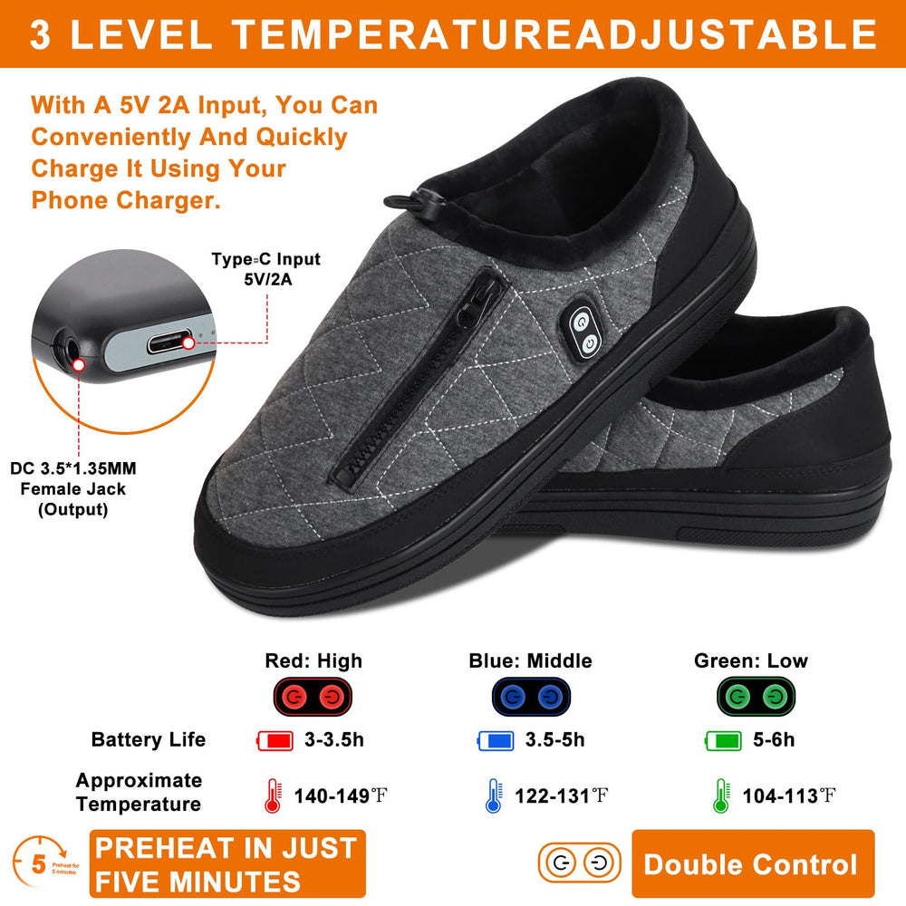 Kamlif cordless foot warmer gift-ready packaging.