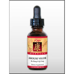 Kan Herbals Arouse Vigor bottle with dropper for daily vitality