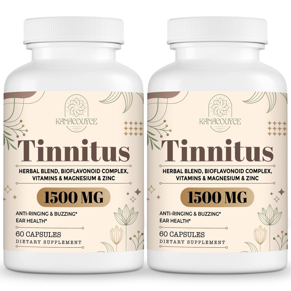 Kanacoufce 1500MG tinnitus capsules ready for daily use supporting ear comfort