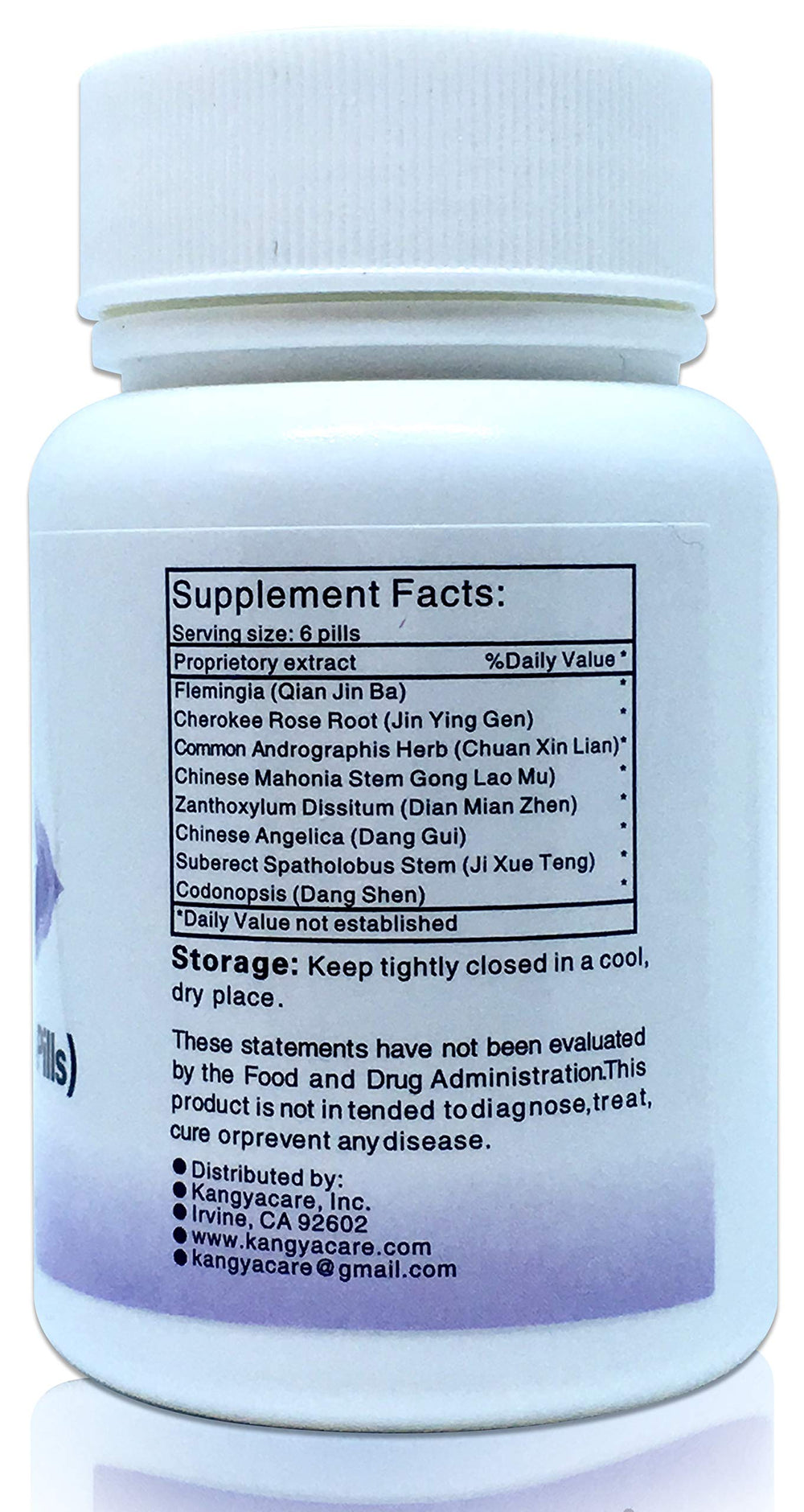 Kangyacare Qian Jin Pian tablets ready for daily use and self-care.