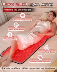 Kaoudt red light therapy mat full-body wrap for versatile home use.