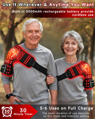 Kaoudt vibration modes display for customizable massage relief