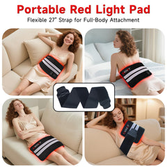 Kaoudt flexible, foldable design fits back, shoulders, and legs at home.