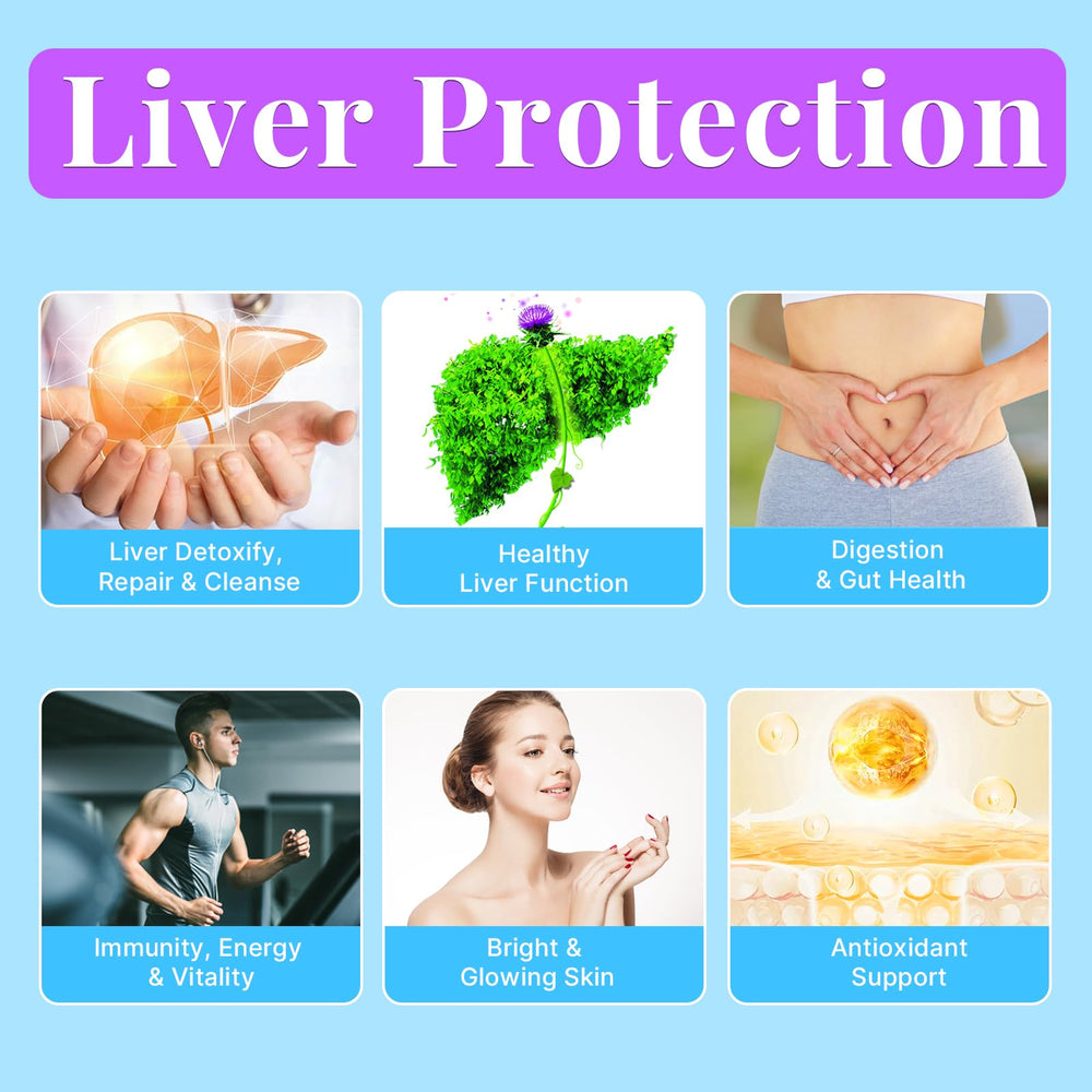 Kaourso Liver Detox Gummies ingredients panel featuring milk thistle and artichoke