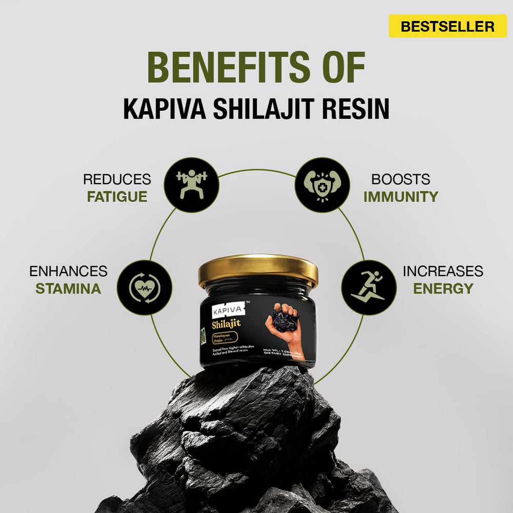 Kapiva Shilajit resin lab-tested NABL for quality and safety