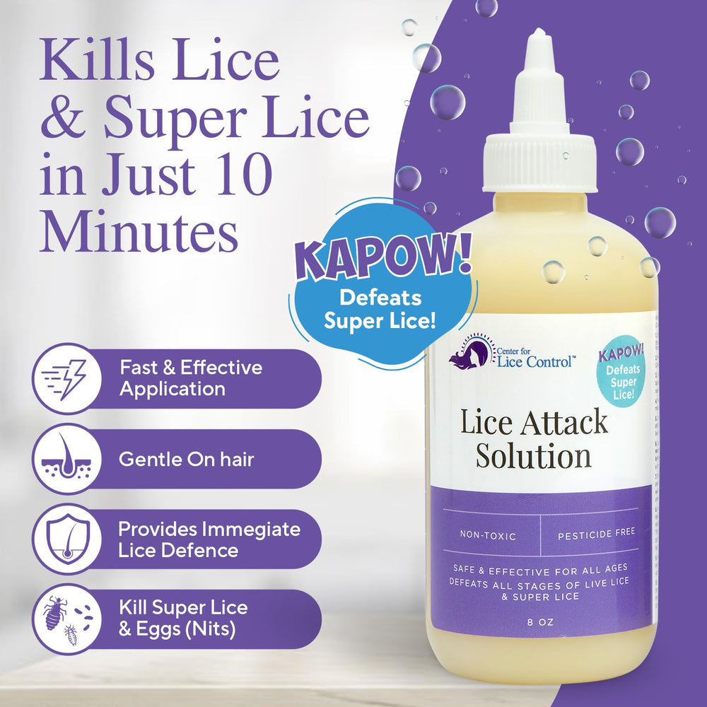 Kapow packaging highlights toxin-free, pesticide-free formula for sensitive scalps.
