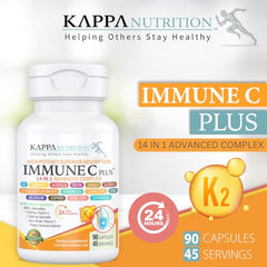 Kappa Nutrition Immune C Plus Vitamin D3 and Zinc capsule details