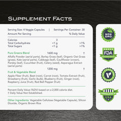 KaraMD Pure Nature ingredients close-up highlighting non-GMO vegan nutrients.