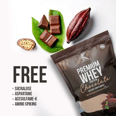 KARDAGAR Premium Whey Protein chocolate serving scoop highlights easy portioning
