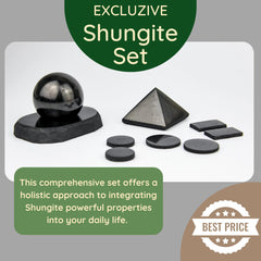 KARELIANMASTERS Shungite plate 15mm shields energy around devices