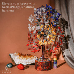 KARMAPLEDGE wooden base decor complements living rooms and desks